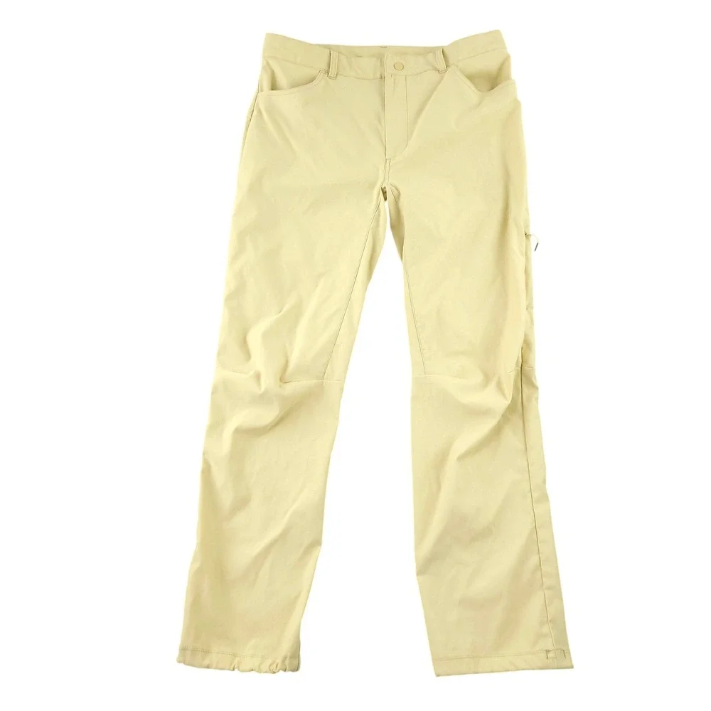 The North Face Paramount Pro Pants Mens 34x32 Beige Hiking Water Repellent Nylon
